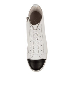 LINDA TO BLACK WHITE LEATHER