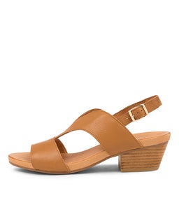CARMEL TO DK TAN LEATHER
