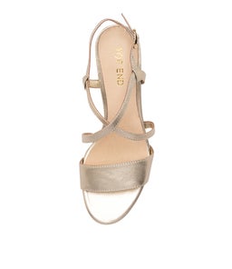 GELLA TO PALE GOLD LEATHER