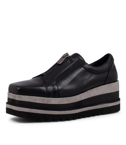MABELL TO BLACK LEATHER