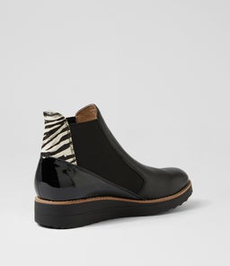 OSIEL TO BLACK METALLIC ZEBRA MULTI