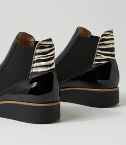 OSIEL TO BLACK METALLIC ZEBRA MULTI