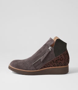 OSSHA TO COCOA LT CHOC LEOPARD MULTI