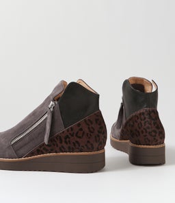 OSSHA TO COCOA LT CHOC LEOPARD MULTI
