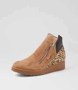 OSSHA TO LT CHOC METALLIC LEOPARD MULTI