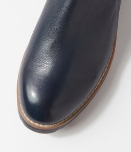 OLETTA TO NAVY NAVY SOLE LEATHER STRETCH SMOOTH