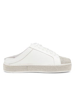 PLES TO WHITE SILVER LEATHER JEWELS