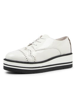 SHAUN TO WHITE PATENT LEATHER