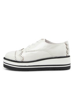 SHAUN TO WHITE PATENT LEATHER