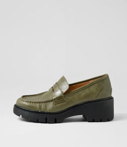 XAINAY TO OLIVE LEATHER