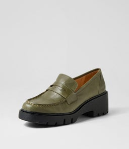 XAINAY TO OLIVE LEATHER