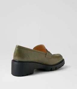 XAINAY TO OLIVE LEATHER