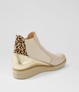 OSIEL TOL VANILLA METALLIC LEOPARD MULTI