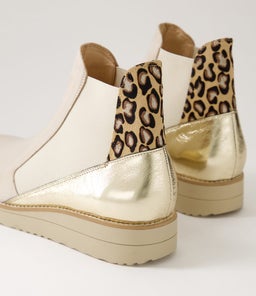 OSIEL TOL VANILLA METALLIC LEOPARD MULTI
