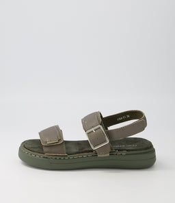ASKA TO OLIVE OLIVE SOLE LEATHER