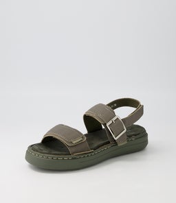 ASKA TO OLIVE OLIVE SOLE LEATHER