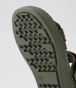 ASKA TO OLIVE OLIVE SOLE LEATHER