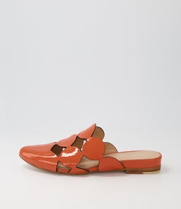 FORLI TO ORANGE PATENT LEATHER