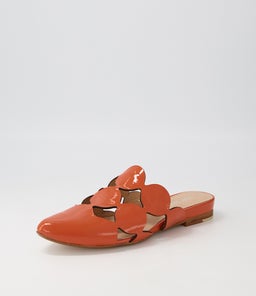 FORLI TO ORANGE PATENT LEATHER