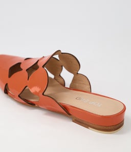 FORLI TO ORANGE PATENT LEATHER