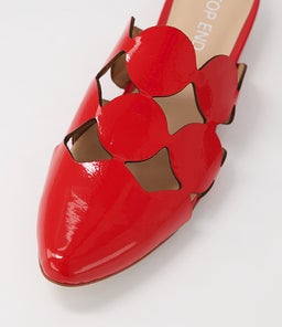 FORLI TO RED PATENT LEATHER