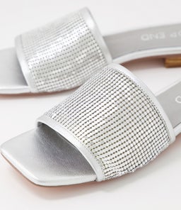 KOYNER TO SILVER METAL LEATHER