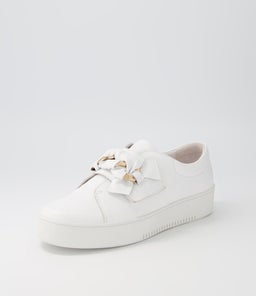 LAYYAH TO WHITE WHITE SOLE PATENT LEATHER