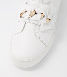 LAYYAH TO WHITE WHITE SOLE PATENT LEATHER