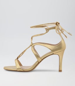 NORINNE TO OLD GOLD LIZARD LEATHER