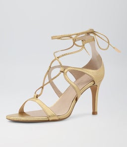 NORINNE TO OLD GOLD LIZARD LEATHER