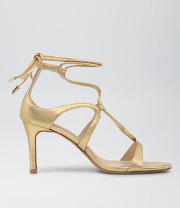 NORINNE TO OLD GOLD LIZARD LEATHER