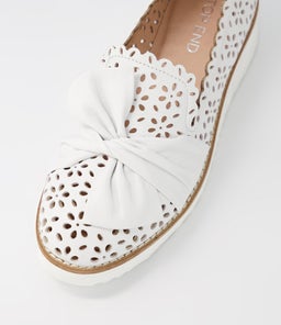 OMILLA TO WHITE WHITE SOLE LEATHER