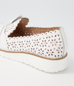 OMILLA TO WHITE WHITE SOLE LEATHER