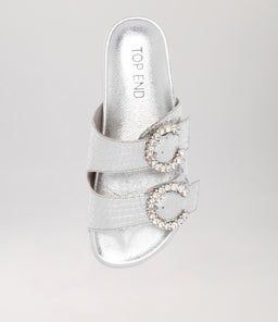 RENNES TO SILVER CROC LEATHER