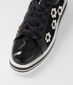 SERENO TO BLACK WHITE PATENT MULTI