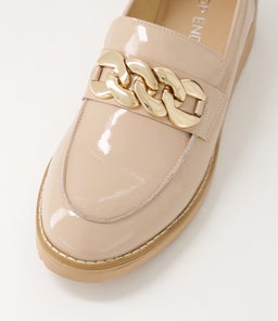 OZAMA TO CAPPUCCINO CAPPUCCINO SOLE PATENT LEATHER