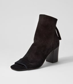 CILIN TO BLACK BLACK HEEL SUEDE