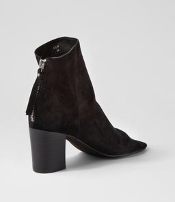 CILIN TO BLACK BLACK HEEL SUEDE