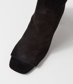 CILIN TO BLACK BLACK HEEL SUEDE