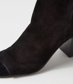 CILIN TO BLACK BLACK HEEL SUEDE