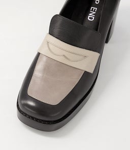 DANYELA TO BLACK MULTI LEATHER