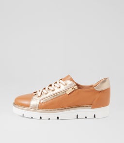 ELOS TO DK TAN CHAMPAGNE LEATHER
