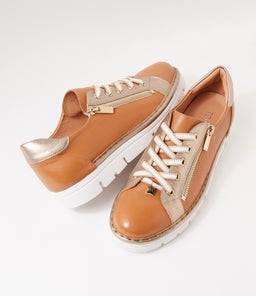 ELOS TO DK TAN CHAMPAGNE LEATHER