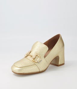 FANESS TO GOLD CROC LEATHER