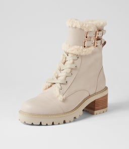 JENIFA TO ALMOND OFF WHITE LEATHER FUR