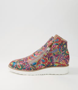 OHMYES TO BRIGHT HARLEQUIN LEATHER
