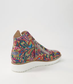 OHMYES TO BRIGHT HARLEQUIN LEATHER