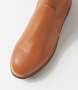 OLISSAR TO TAN CHOC SOLE STRETCH SMOOTH