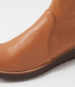 OLISSAR TO TAN CHOC SOLE STRETCH SMOOTH