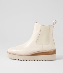 ULLONS TO VANILLA BOX VANILLA LEATHER ELASTIC